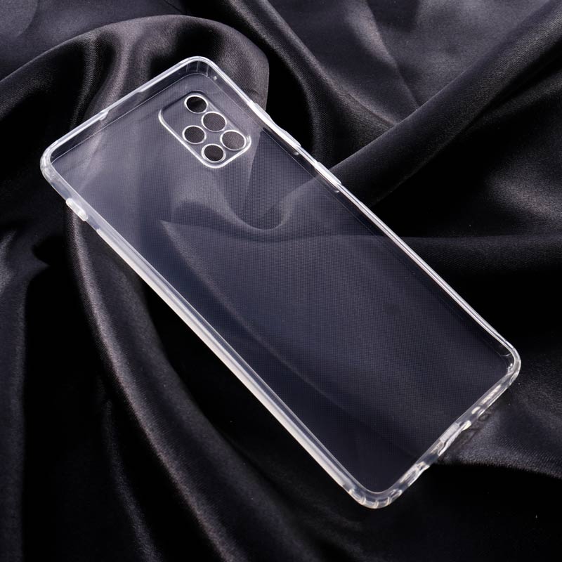 قاب ژله ای ساده بی رنگ محافظ لنزدار Samsung Galaxy A51