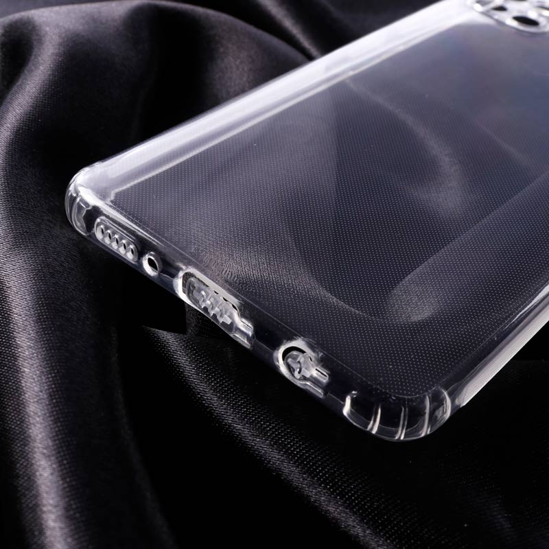 قاب ژله ای ساده بی رنگ محافظ لنزدار Samsung Galaxy A51