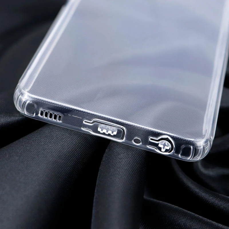 قاب ژله ای ساده بی رنگ محافظ لنزدار Samsung Galaxy A52 / A52s