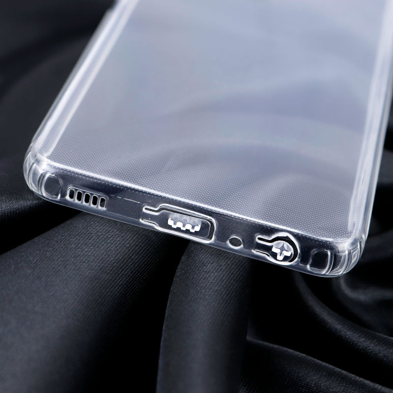 قاب ژله ای ساده بی رنگ محافظ لنزدار Samsung Galaxy A52 / A52s