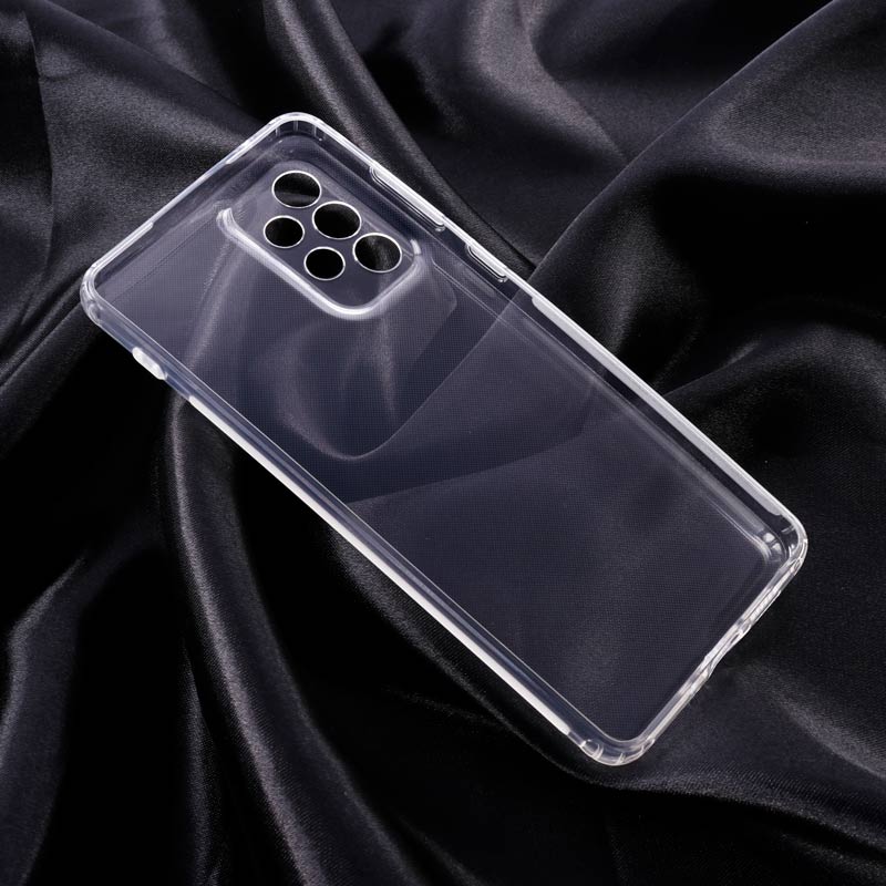 قاب ژله ای ساده بی رنگ محافظ لنزدار Samsung Galaxy A73