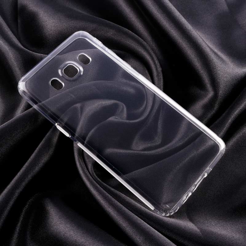 قاب ژله ای ساده بی رنگ محافظ لنزدار Samsung Galaxy J5 2016