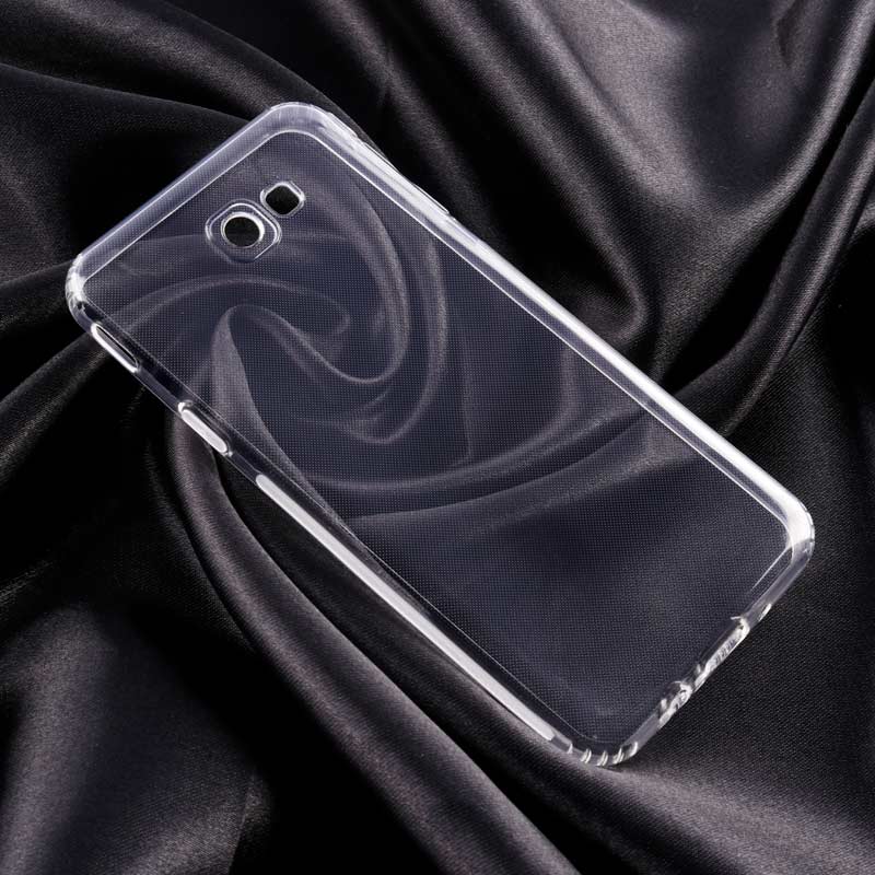 قاب ژله ای ساده بی رنگ محافظ لنزدار Samsung Galaxy J5 Prime