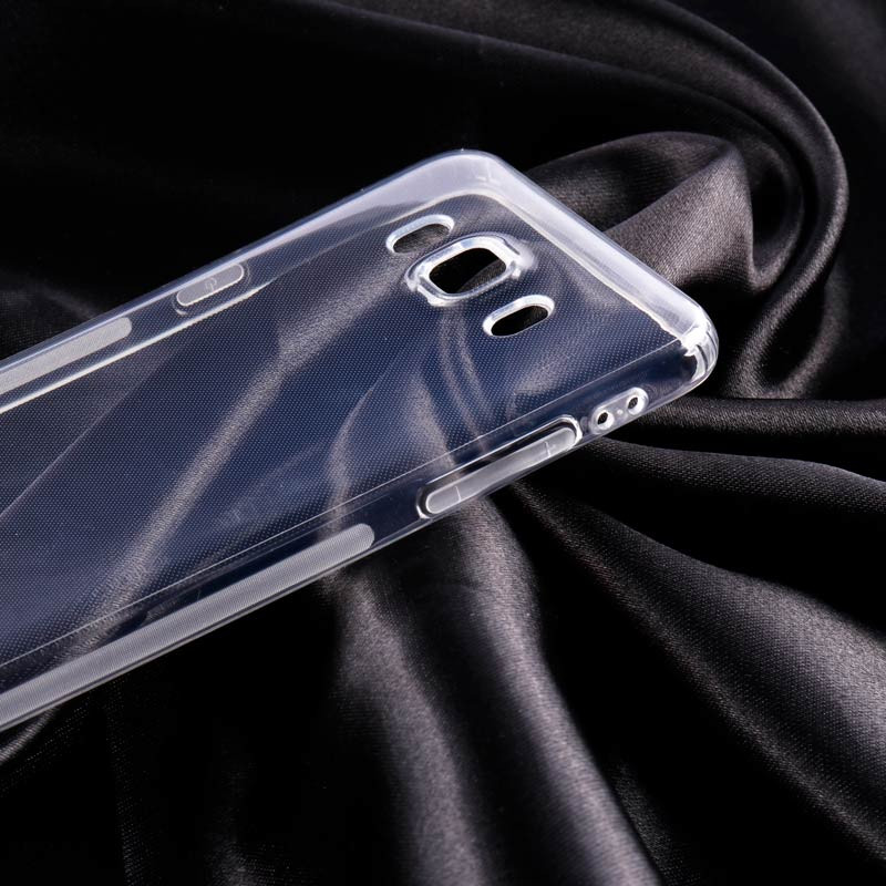 قاب ژله ای ساده بی رنگ محافظ لنزدار Samsung Galaxy J7 2016