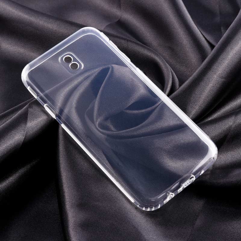 قاب ژله ای ساده بی رنگ محافظ لنزدار Samsung Galaxy J7 2017