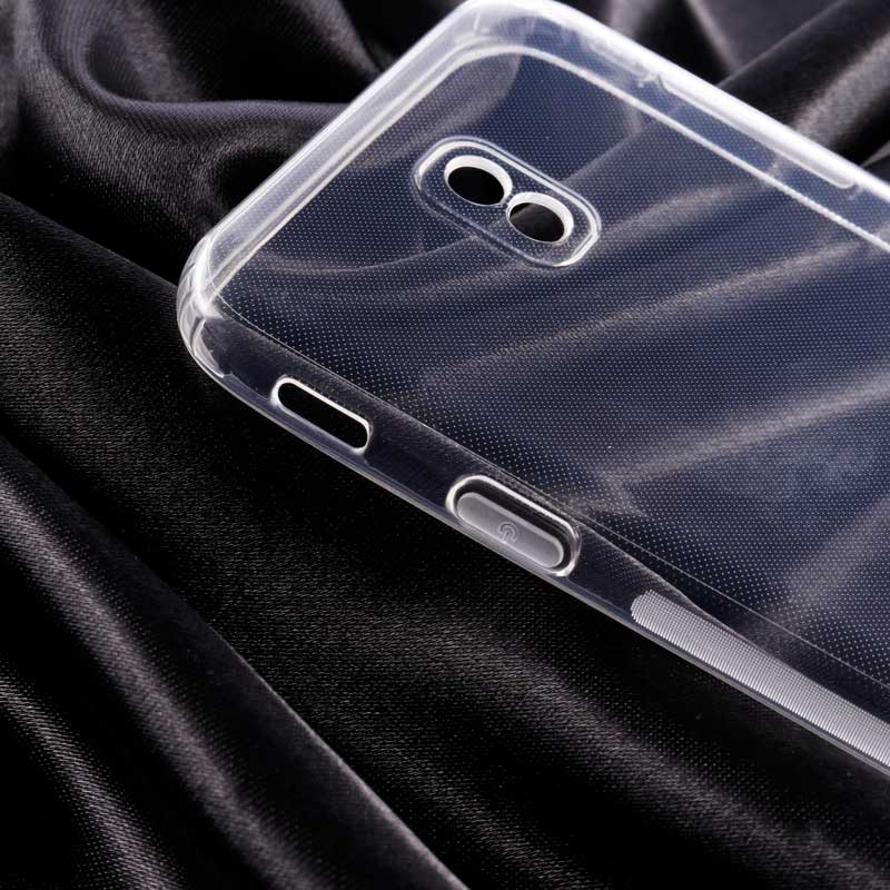 قاب ژله ای ساده بی رنگ محافظ لنزدار Samsung Galaxy J7 2017