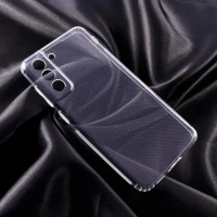 قاب ژله ای ساده بی رنگ محافظ لنزدار Samsung Galaxy S21 FE 5G