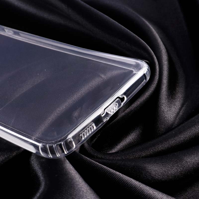 قاب ژله ای ساده بی رنگ محافظ لنزدار Samsung Galaxy S21 FE 5G