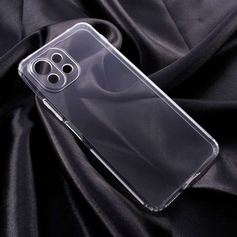قاب ژله ای ساده بی رنگ محافظ لنزدار Xiaomi Mi 11 Lite 5G