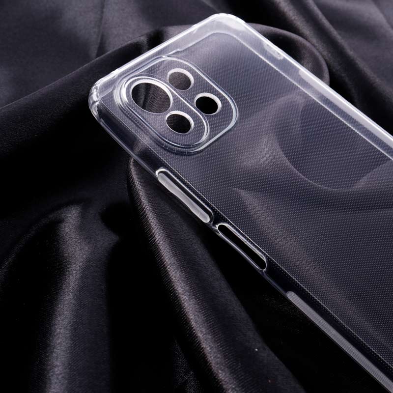 قاب ژله ای ساده بی رنگ محافظ لنزدار Xiaomi Mi 11 Lite 5G