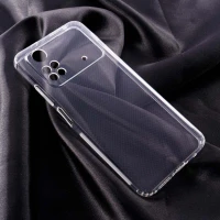 قاب ژله ای ساده بی رنگ محافظ لنزدار Xiaomi Poco M4 Pro