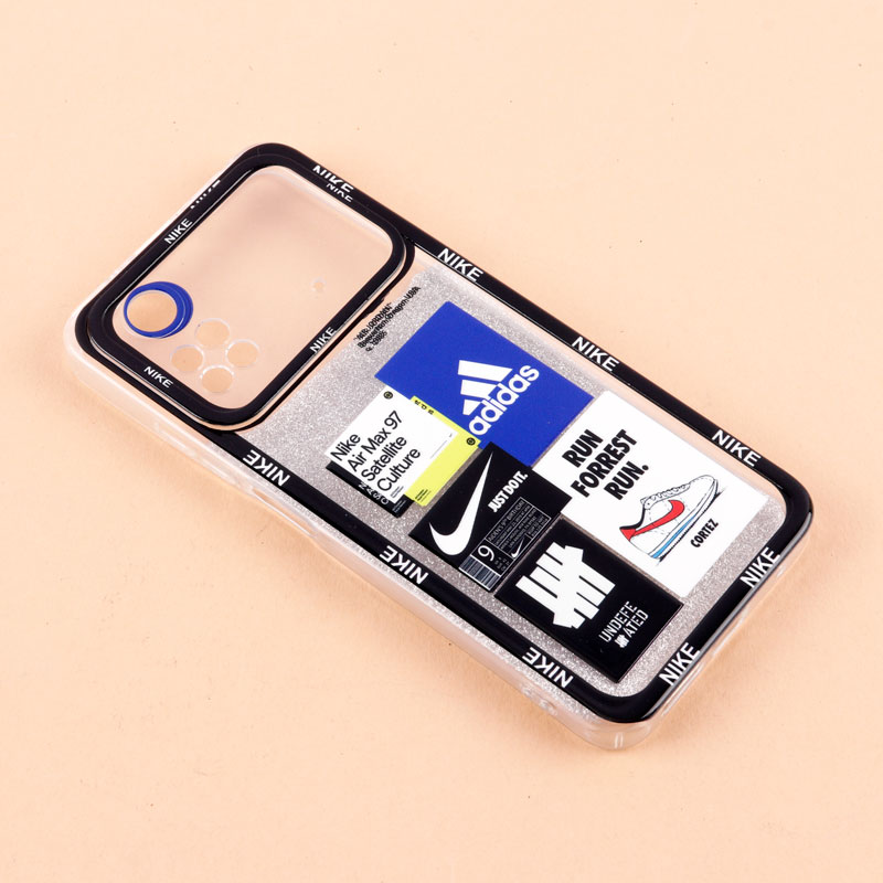 قاب فانتزی دور رنگی اکلیلی محافظ لنزدار Xiaomi Poco M4 Pro