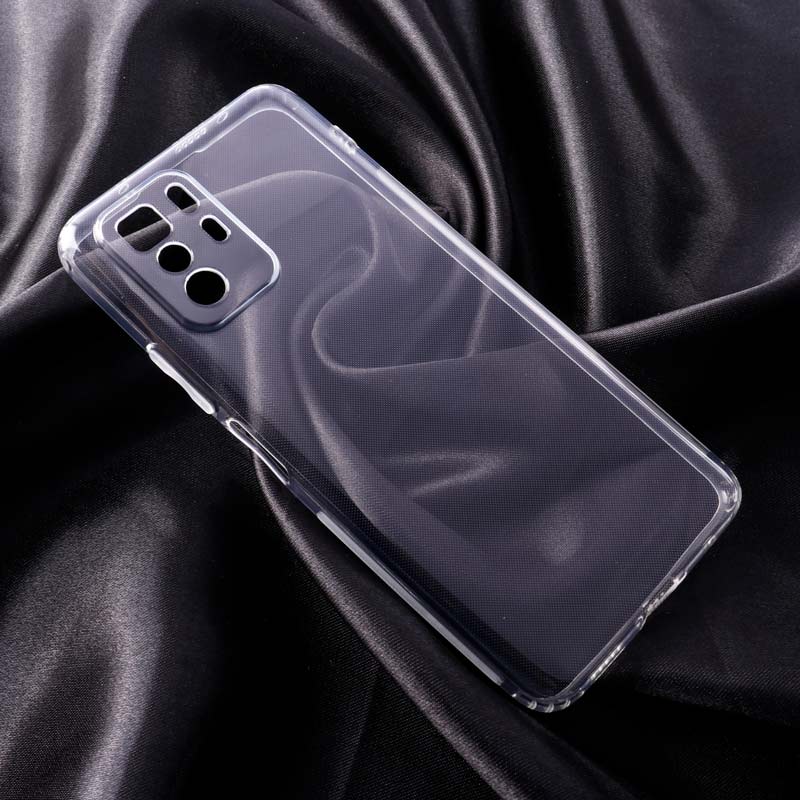 قاب ژله ای ساده بی رنگ محافظ لنزدار Xiaomi Poco X3 GT