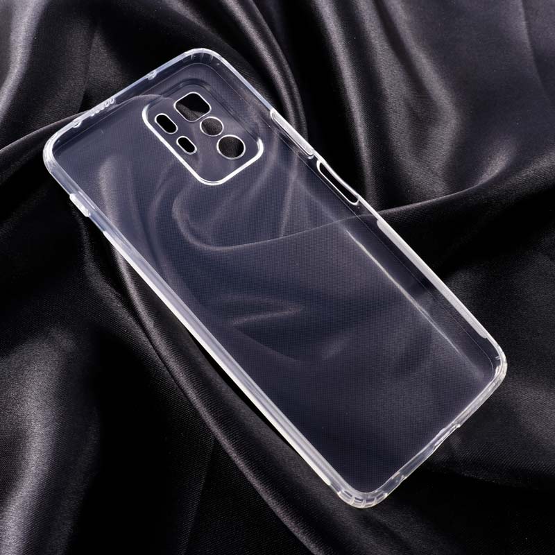 قاب ژله ای ساده بی رنگ محافظ لنزدار Xiaomi Poco X3 GT