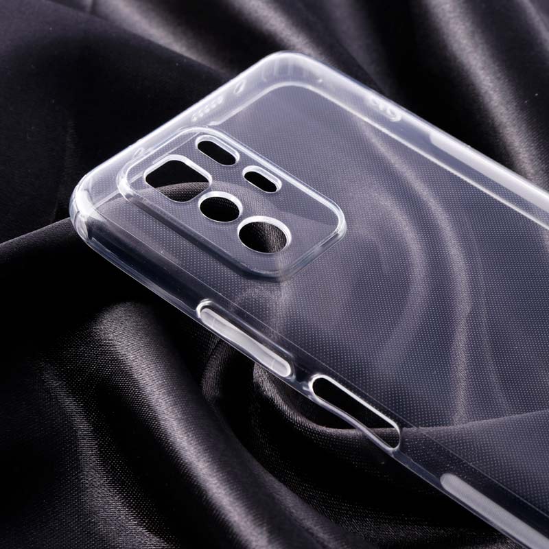 قاب ژله ای ساده بی رنگ محافظ لنزدار Xiaomi Poco X3 GT