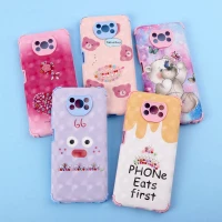 قاب فانتزی نگین دار کپسولی محافظ لنزدار Xiaomi Poco X3 Pro