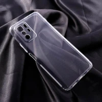 قاب ژله ای ساده بی رنگ محافظ لنزدار Xiaomi Redmi Note 10 Pro (China)