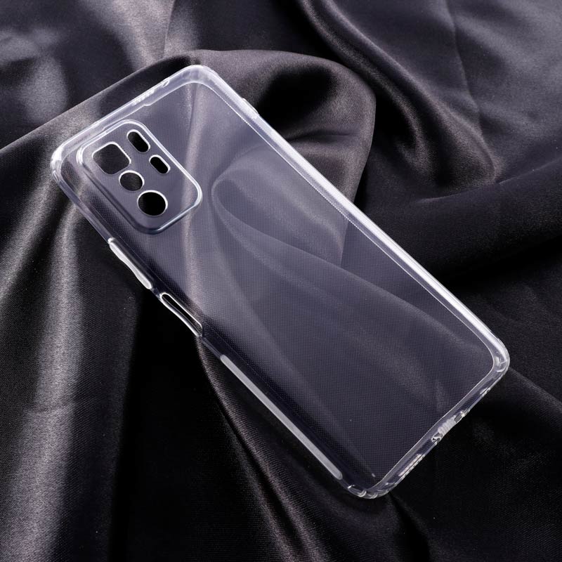 قاب ژله ای ساده بی رنگ محافظ لنزدار Xiaomi Redmi Note 10 Pro (China)