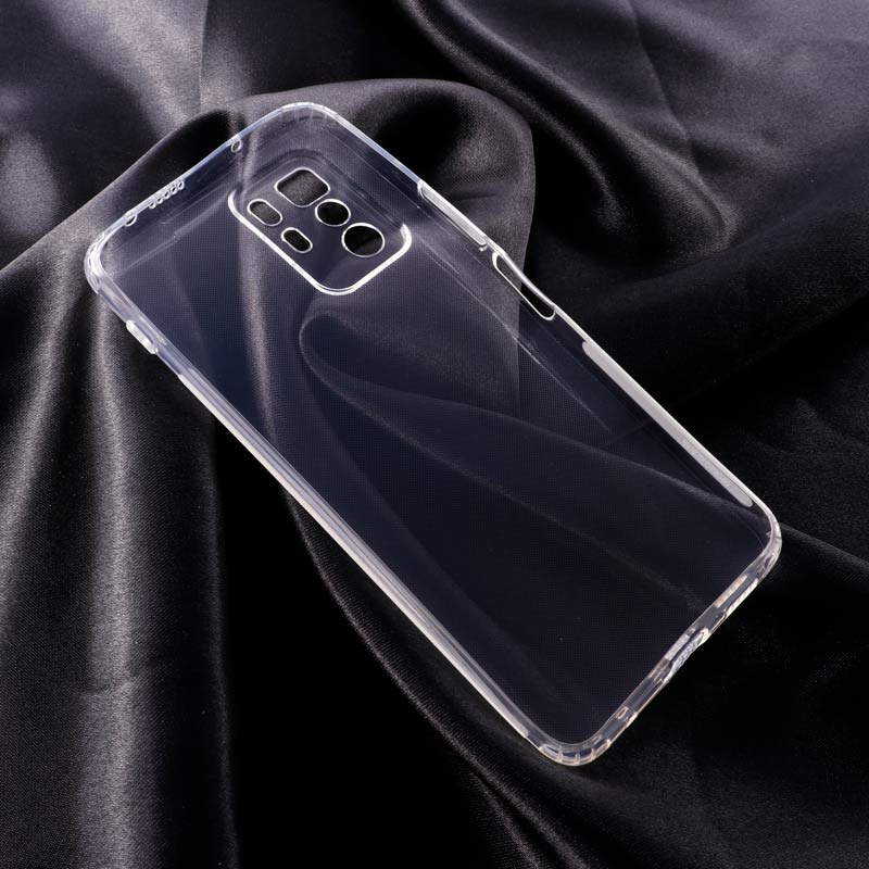 قاب ژله ای ساده بی رنگ محافظ لنزدار Xiaomi Redmi Note 10 Pro (China)