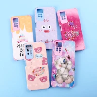 قاب فانتزی نگین دار کپسولی محافظ لنزدار Xiaomi Redmi Note 11 Pro