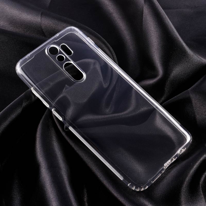 قاب ژله ای ساده بی رنگ محافظ لنزدار Xiaomi Redmi Note 8 Pro
