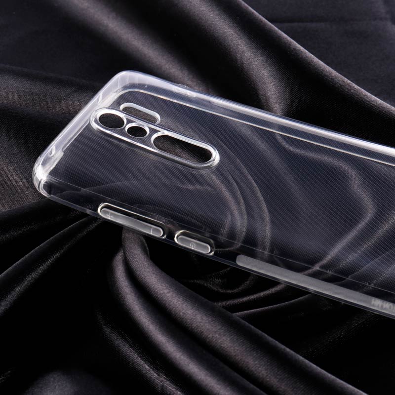 قاب ژله ای ساده بی رنگ محافظ لنزدار Xiaomi Redmi Note 8 Pro