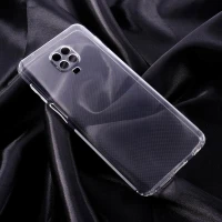 قاب ژله ای ساده بی رنگ محافظ لنزدار Xiaomi Redmi Note 9s