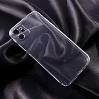 قاب ژله ای ساده بی رنگ محافظ لنزدار iPhone 11