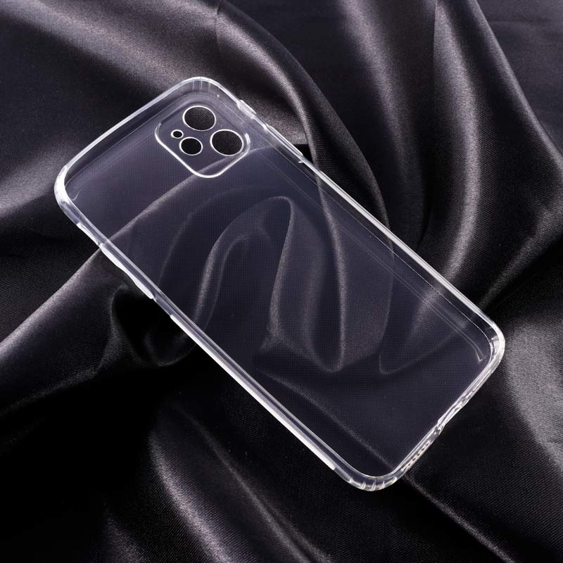 قاب ژله ای ساده بی رنگ محافظ لنزدار iPhone 11