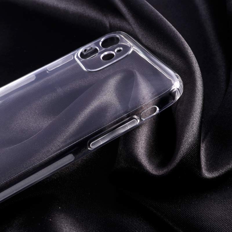 قاب ژله ای ساده بی رنگ محافظ لنزدار iPhone 11