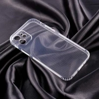 قاب ژله ای ساده بی رنگ محافظ لنزدار iPhone 12