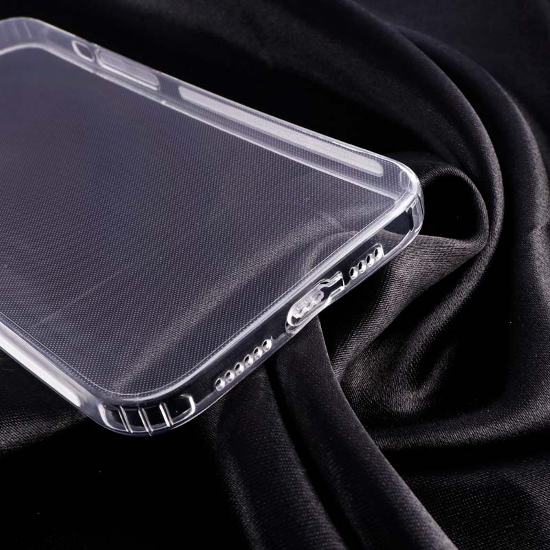 قاب ژله ای ساده بی رنگ محافظ لنزدار iPhone 12 Pro Max