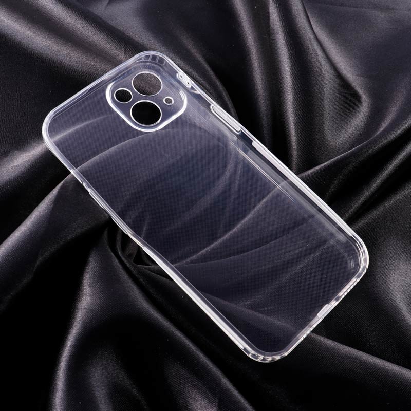 قاب ژله ای ساده بی رنگ محافظ لنزدار iPhone 13