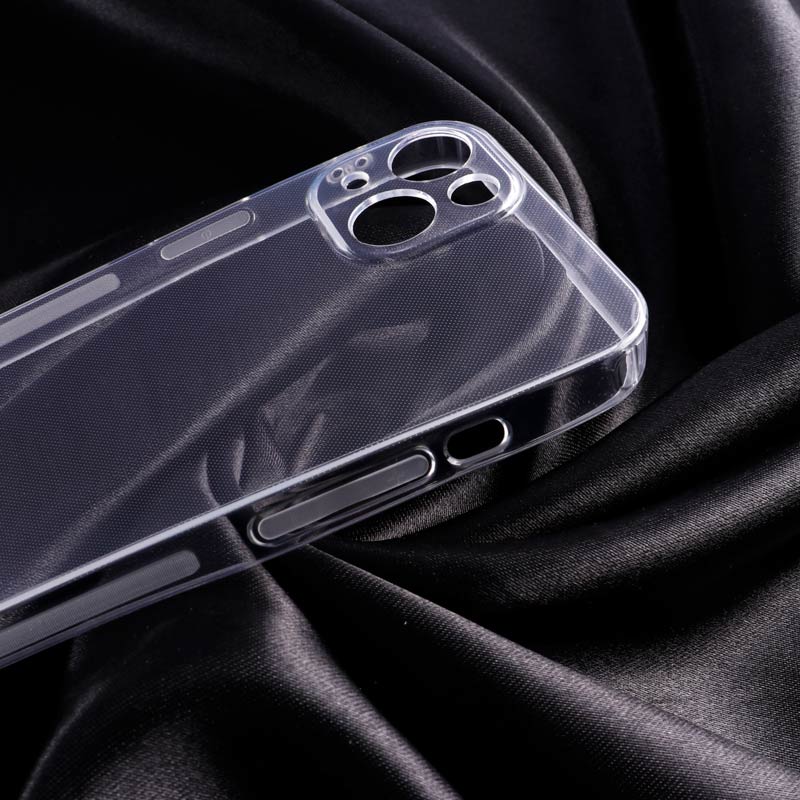 قاب ژله ای ساده بی رنگ محافظ لنزدار iPhone 13