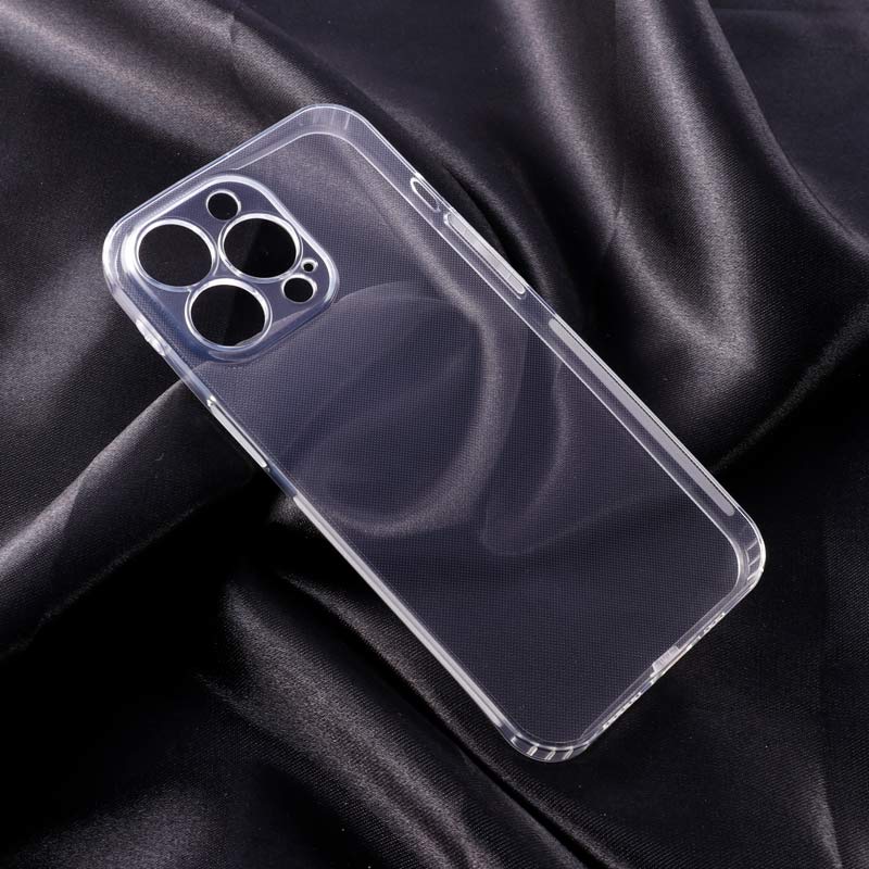 قاب ژله ای ساده بی رنگ محافظ لنزدار iPhone 13 Pro