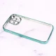 قاب شفاف ژله ای رنگی محافظ لنزدار iPhone 14