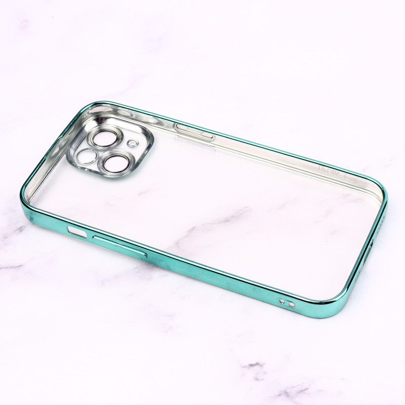قاب شفاف ژله ای رنگی محافظ لنزدار iPhone 14