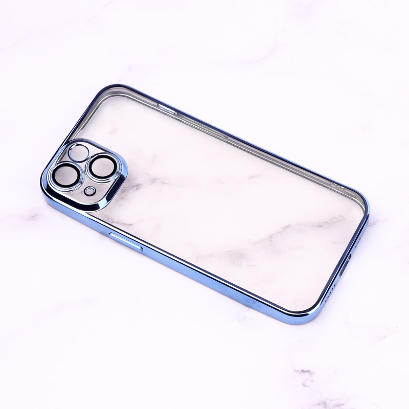 قاب شفاف ژله ای رنگی محافظ لنزدار iPhone 14