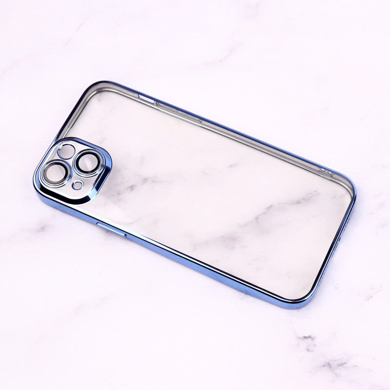 قاب شفاف ژله ای رنگی محافظ لنزدار iPhone 14 Plus