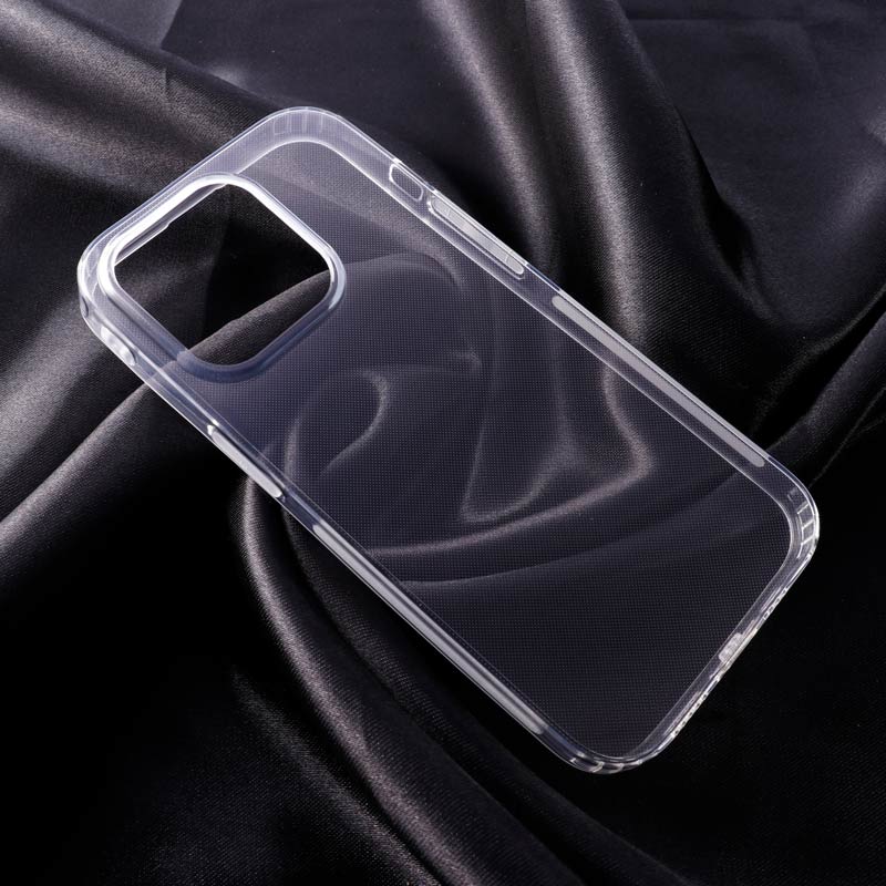 قاب ژله ای ساده بی رنگ iPhone 14 Pro