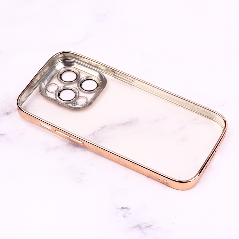 قاب شفاف ژله ای رنگی محافظ لنزدار iPhone 14 Pro