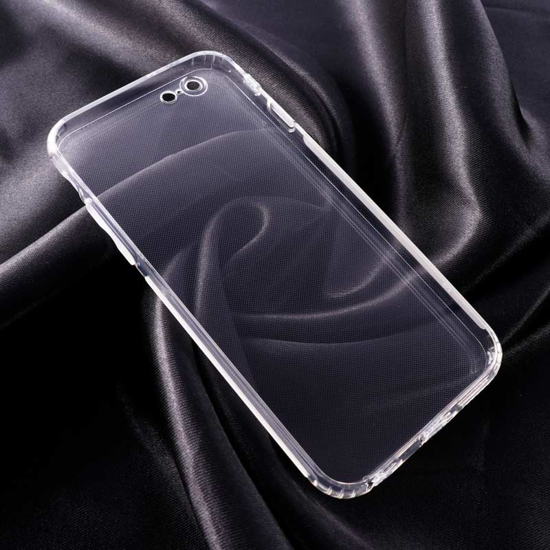 قاب ژله ای ساده بی رنگ محافظ لنزدار iPhone 6 / 6s