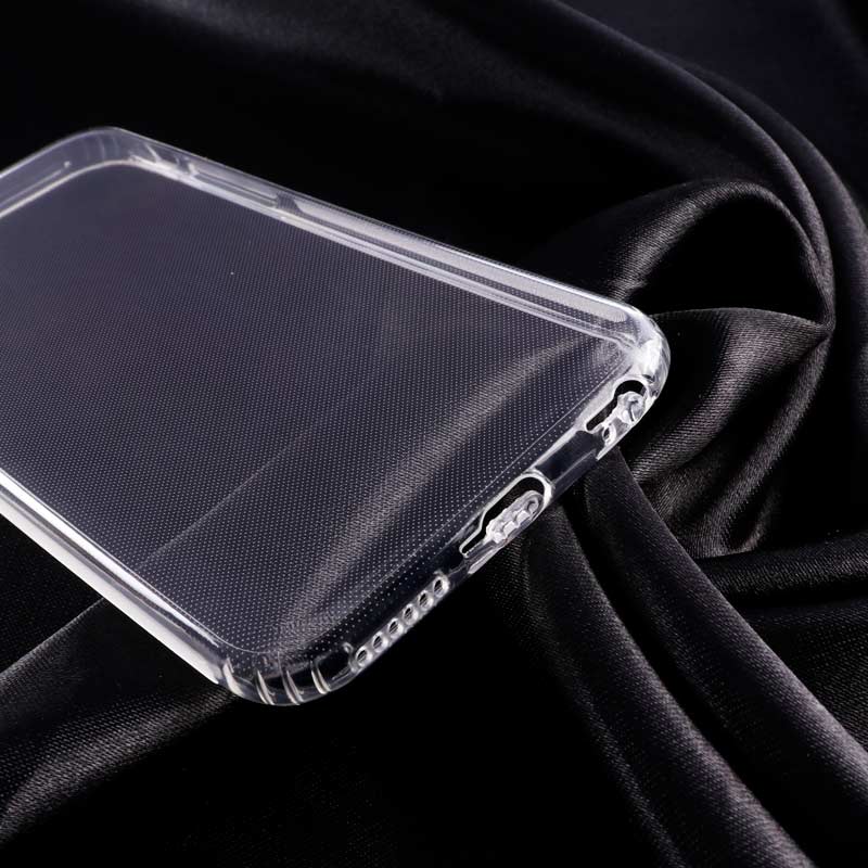قاب ژله ای ساده بی رنگ محافظ لنزدار iPhone 6 / 6s