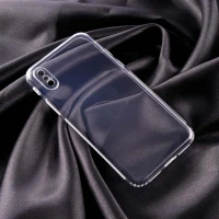 قاب ژله ای ساده بی رنگ محافظ لنزدار iPhone X