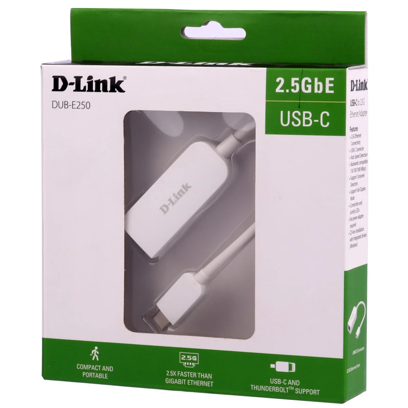 تبدیل Type-C به LAN دی لینک DUB-E250