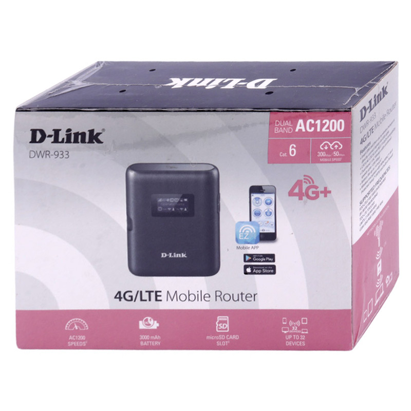 مودم همراه سیمکارتی 4G LTE دی لینک DWR-933