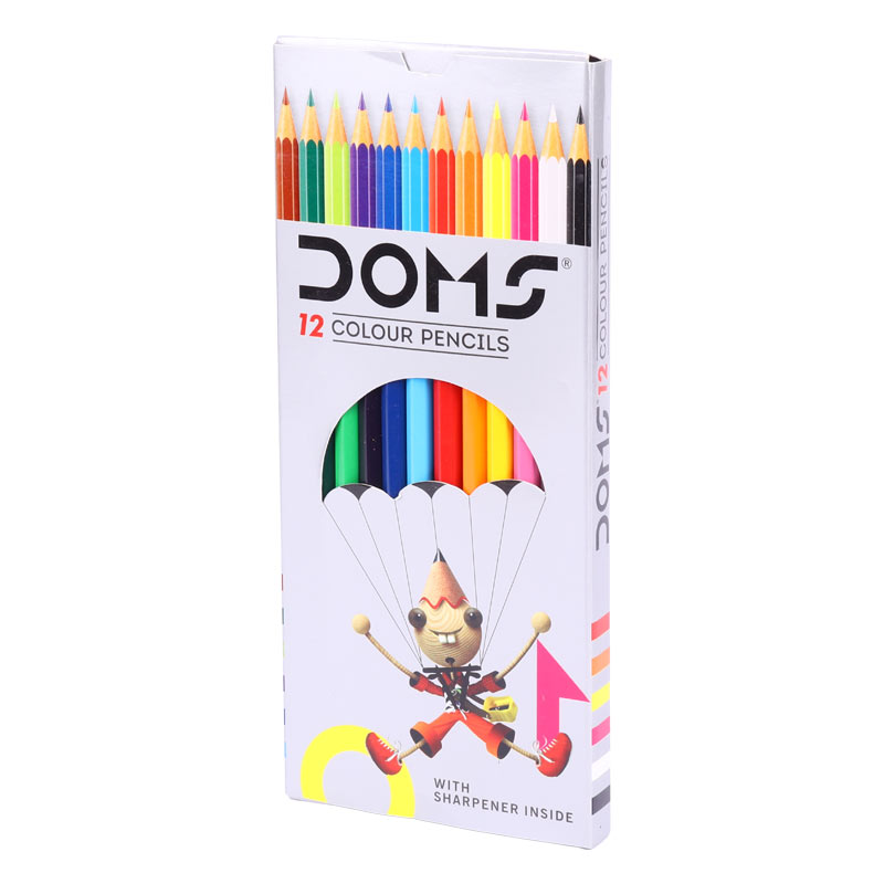 مداد رنگی ۱۲ رنگ دامس Doms Art No.3445