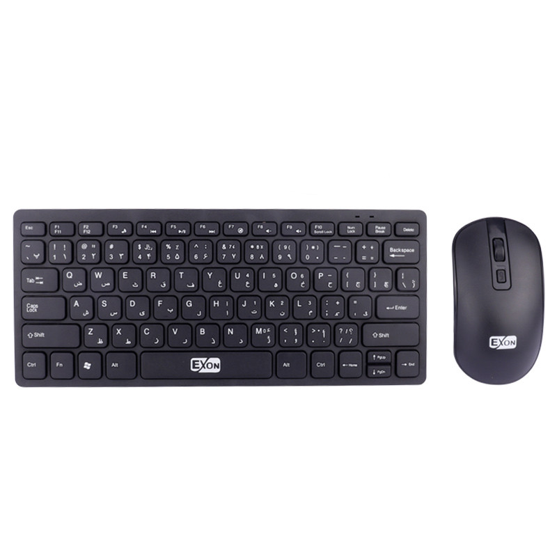 کیبورد و موس بی سیم اکسون K120