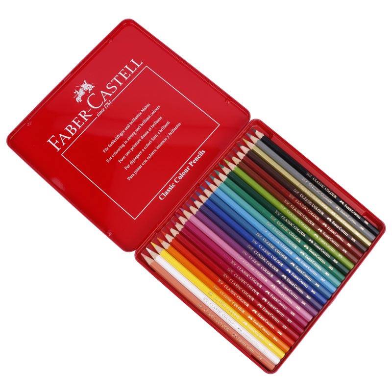 مداد رنگی 24 رنگ فابر کاستل Faber-Castell 115845