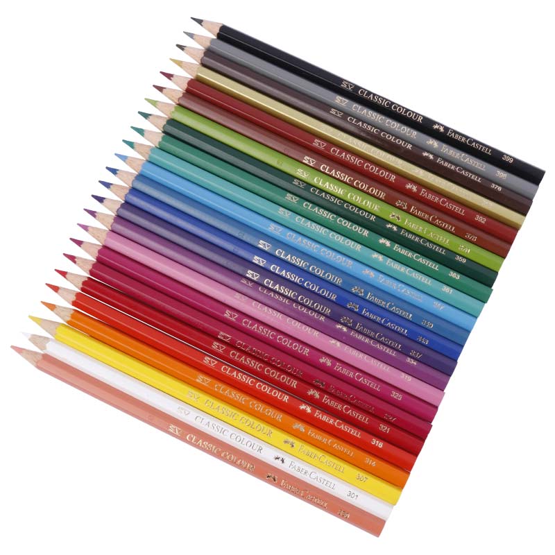 مداد رنگی 24 رنگ فابر کاستل Faber-Castell 115845